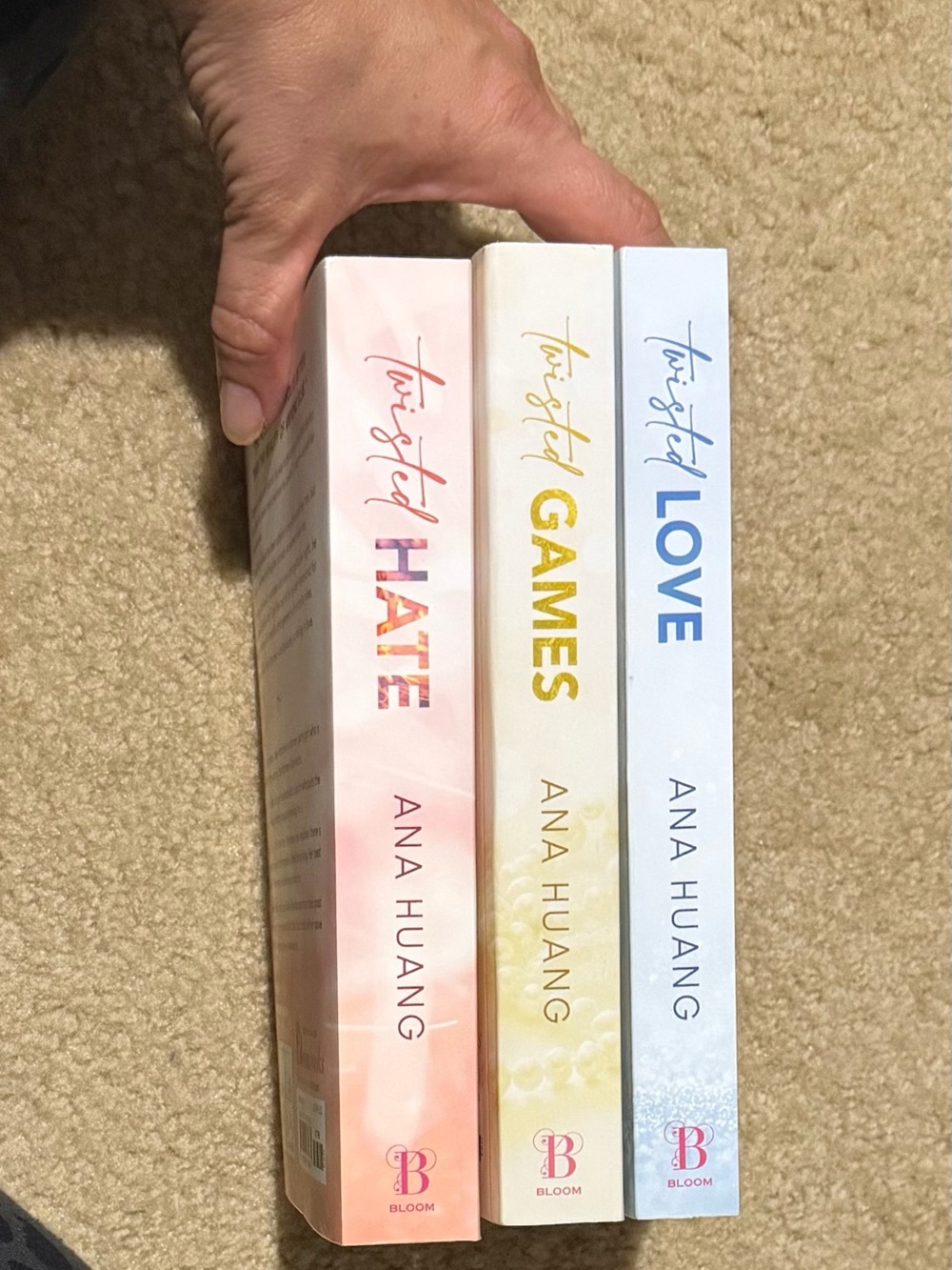 Twisted Games books series 1,2,3 by Ana Huang 
Spicy book